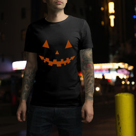 Halloween Jack O lantaarn silhouet T-shirt