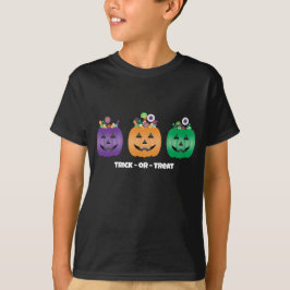 Halloween Jack O lantaarn Snoep emmer T-shirt