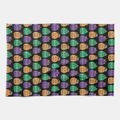 Halloween Jack O lantaarn Snoep emmer Theedoek (Horizontaal)