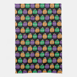 Halloween Jack O lantaarn Snoep emmer Theedoek