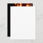 Halloween jack o lantaarns briefkaart (Voorkant / Achterkant)