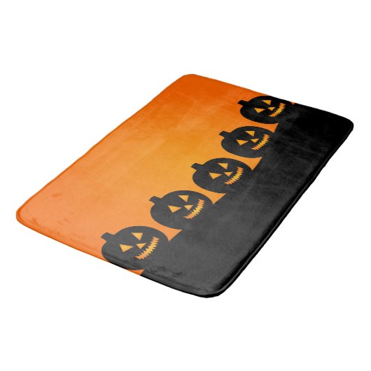 Halloween Jack-O-Lantern Badmat (Gekanteld)