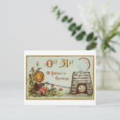  Halloween Jack-o-Lantern Briefkaart (Staand voorkant)