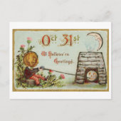  Halloween Jack-o-Lantern Briefkaart (Voorkant)