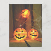 Halloween jack-o-lantern briefkaart (Voorkant)