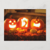 Halloween Jack O Lantern Briefkaart (Voorkant)
