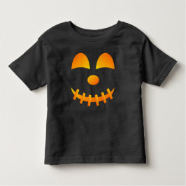 Halloween Jack-o'-lantern Cute Face Kinder Shirts