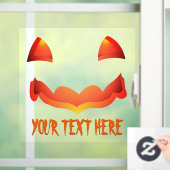 Halloween Jack-o-lantern de Decals van het Venster (Huis)