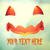 Halloween Jack-o-lantern de Decals van het Venster (Vel 3)