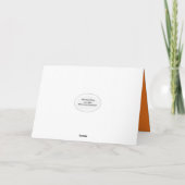 Halloween Jack-o-Lantern en Black Barn Cat Feestdagen Kaart (Achterkant)