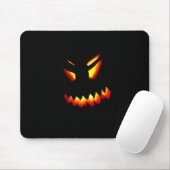 Halloween Jack-O-Lantern Face Mousepad Muismat (Met muis)