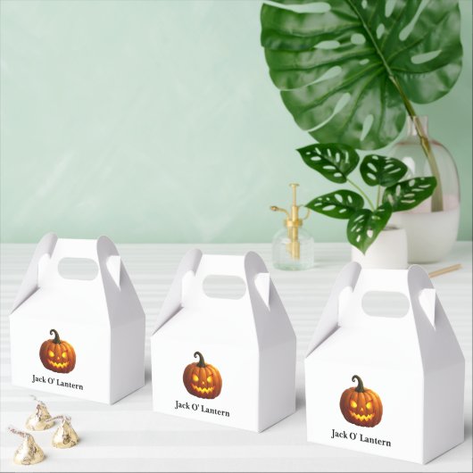 Halloween Jack O' Lantern Favoriete Box Bedankdoosjes (Meervoudige)