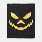 Halloween Jack O Lantern Fleece Deken (Voorkant)