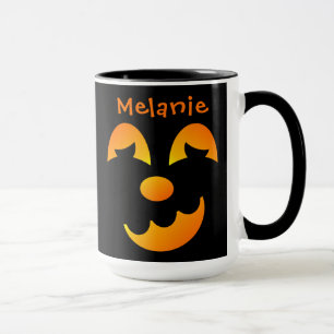 Halloween Jack-o'-lantern Funny Face Combo Mok