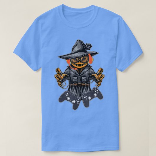 Halloween Jack O Lantern Gamer T Spooky Jack O Lan T-shirt (Design voorkant)