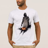 Halloween Jack-o'-lantern Ghost T-shirt (Voorkant)