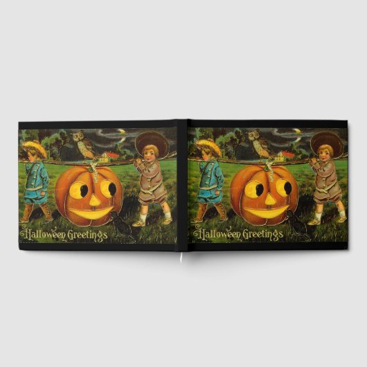 Halloween Jack-o-Lantern Harvest Night beroemd gem Gastenboek (Volledig)