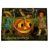Halloween Jack-o-Lantern Harvest Night beroemd gem Groot Cadeauzakje (Voorkant)