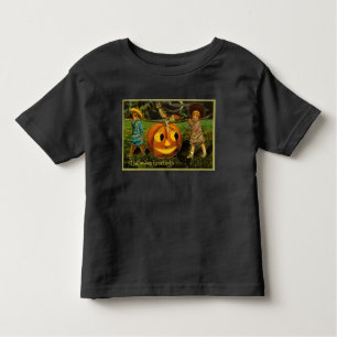 Halloween Jack-o-Lantern Harvest Night beroemd gem Kinder Shirts