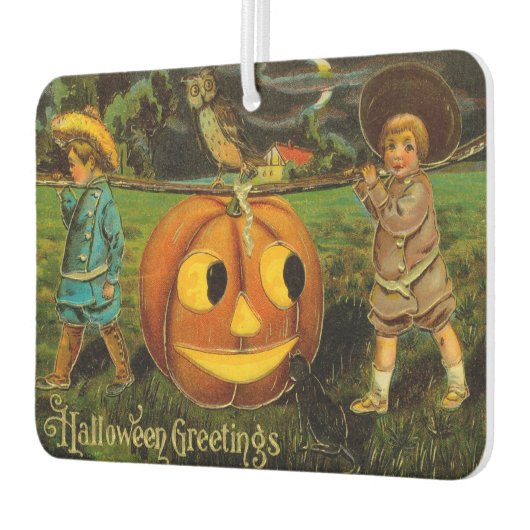 Halloween Jack-o-Lantern Harvest Night beroemd gem Luchtverfrisser (Links)