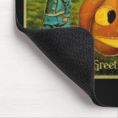 Halloween Jack-o-Lantern Harvest Night beroemd gem Muismat (Hoek)