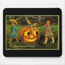 Halloween Jack-o-Lantern Harvest Night beroemd gem Muismat