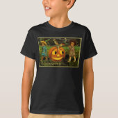 Halloween Jack-o-Lantern Harvest Night beroemd gem T-shirt (Voorkant)