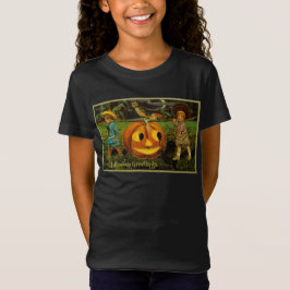 Halloween Jack-o-Lantern Harvest Night beroemd gem T-shirt