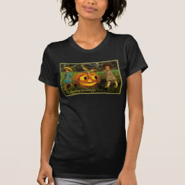 Halloween Jack-o-Lantern Harvest Night beroemd gem T-shirt