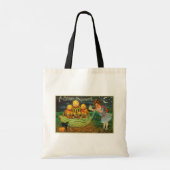 Halloween Jack-o-Lantern Harvest Night beroemd gem Tote Bag (Achterkant)