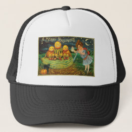 Halloween Jack-o-Lantern Harvest Night beroemd gem Trucker Pet