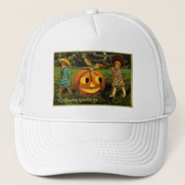 Halloween Jack-o-Lantern Harvest Night beroemd gem Trucker Pet