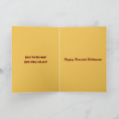 Halloween Jack O Lantern Herfst Flora Kaart (Binnen)