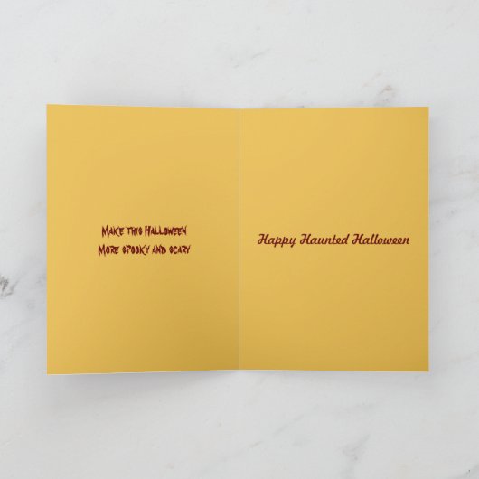 Halloween Jack O Lantern Herfst Flora Kaart (Binnen)