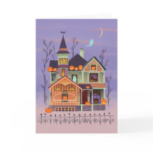 Halloween Jack-o'-lantern House Kaart