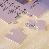 Halloween Jack-o'-lantern House Legpuzzel (Zijkant)
