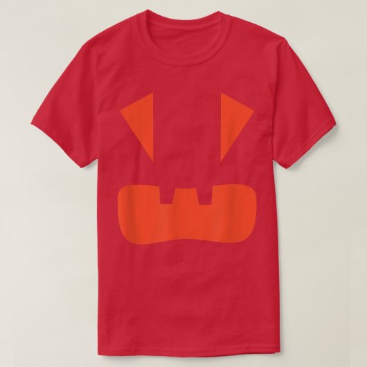Halloween Jack O Lantern Jackolantern Funny Lazy C T-shirt (Design voorkant)