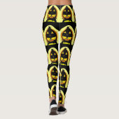 Halloween Jack o' Lantern Leggings (Achterkant)