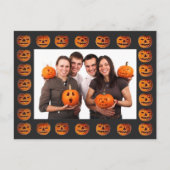  Halloween Jack o' Lantern Lijst Briefkaart (Voorkant)