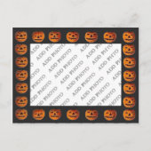  Halloween Jack o' Lantern Lijst Briefkaart (Voorkant)