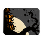 Halloween Jack-o-lantern Magneet (Horizontaal)