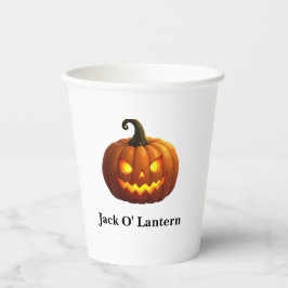Halloween Jack O' Lantern Paper Cup Papieren Bekers