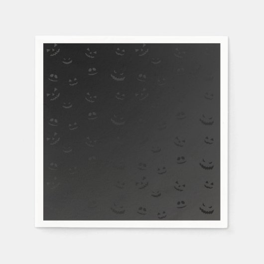 Halloween Jack-o-Lantern - Paper Napkin Servet (Voorkant)