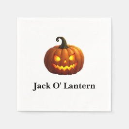 Halloween Jack O' Lantern Papieren servet