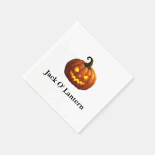 Halloween Jack O' Lantern Papieren servet