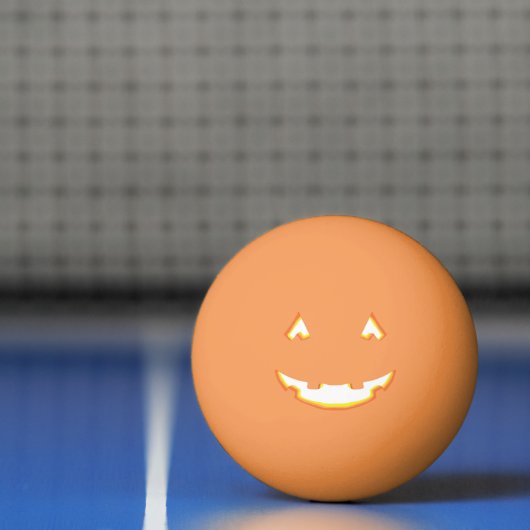 Halloween Jack O Lantern Pingpongbal (Net)