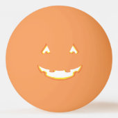 Halloween Jack O Lantern Pingpongbal (Voorkant)