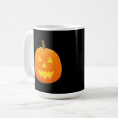 Halloween: Jack-O-Lantern: Pompoen: KoffieMok (Voorkant links)