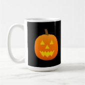 Halloween: Jack-O-Lantern: Pompoen: KoffieMok (Links)