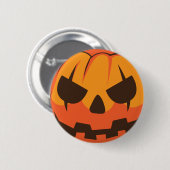 Halloween Jack o Lantern Pompoen Ronde Button 5,7 Cm (Voorkant /achterkant)